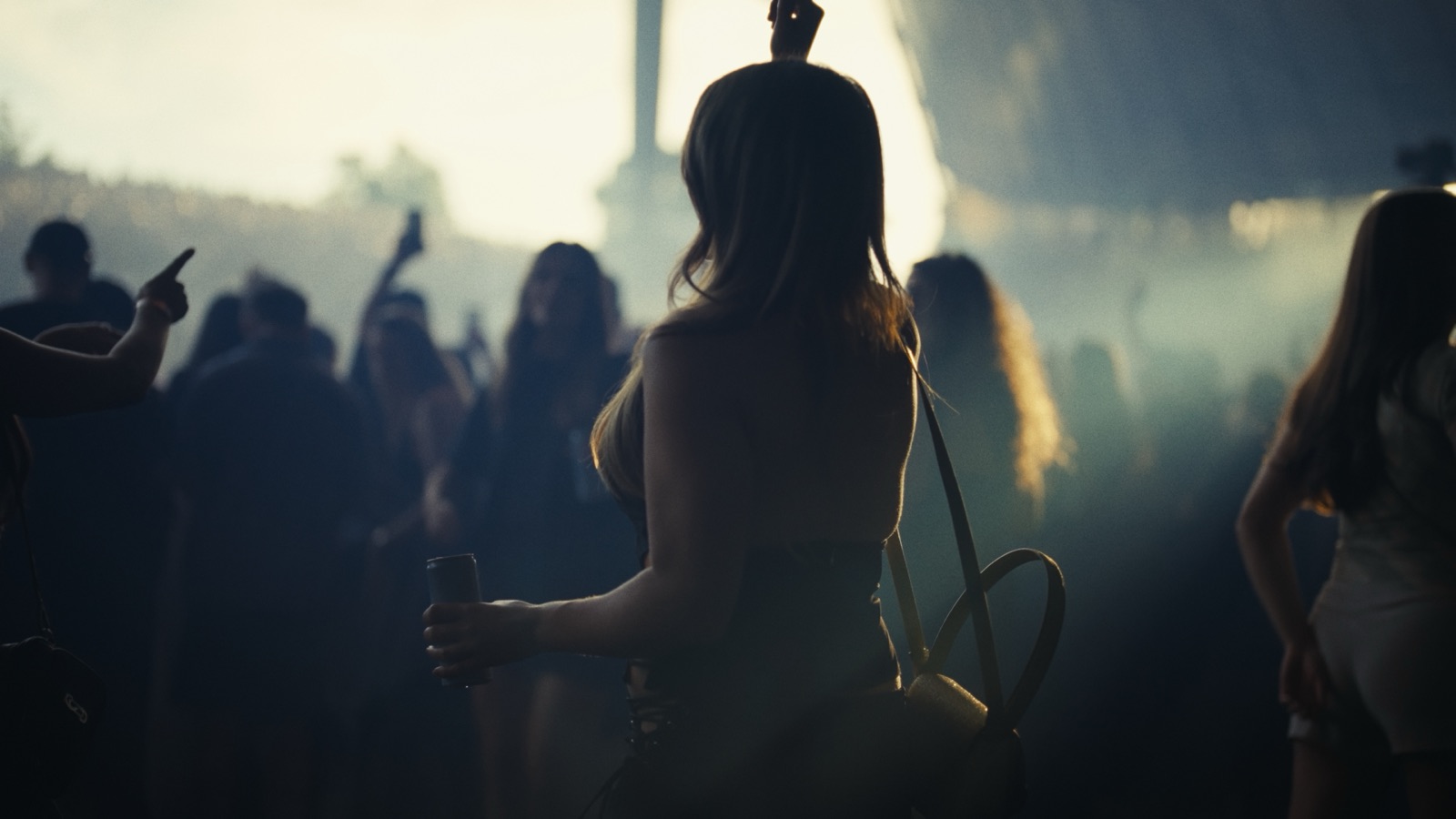 In the crowd